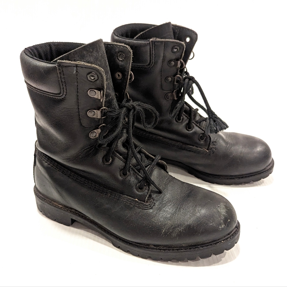 ROCKY RB800 thinsulate waterproof black leather lace-up boots